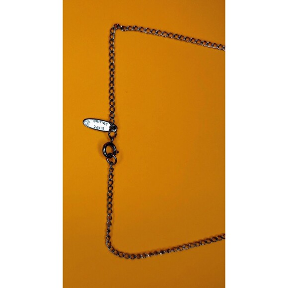 Vintage Whiting Davis Cameo Necklace Ring Earrings Set Silver Tone Jewelry Onyx - Picture 13 of 16